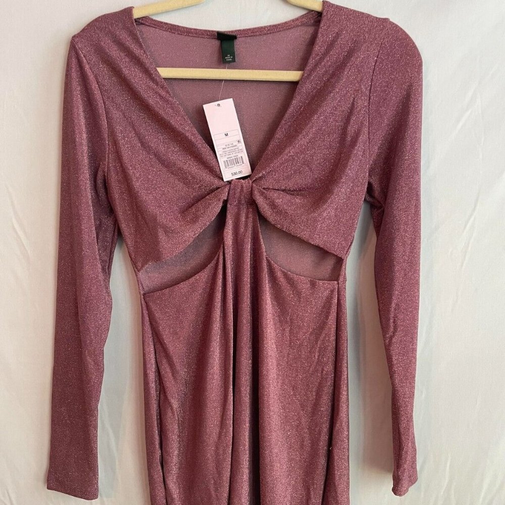 Wild Fable Purple Bodycon Dress Size Medium Juniors